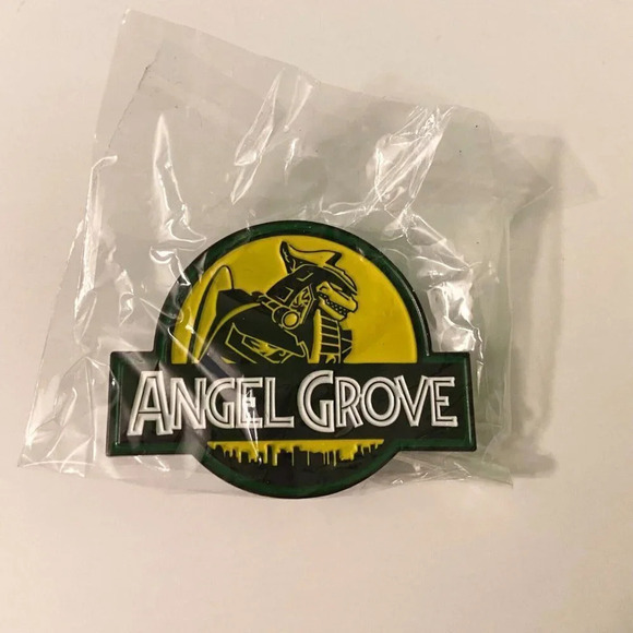 Lot of 3 Enamel Metal Pin Double Rubber Backing Arnold Power  Rangers Iron Giant - Picture 6 of 7